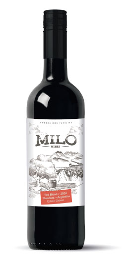 MILO WINES ESTATE GROWN RED BLEND
